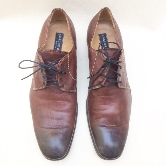 Gordon Rush Leather Dress Shoes - Picture 1 of 4